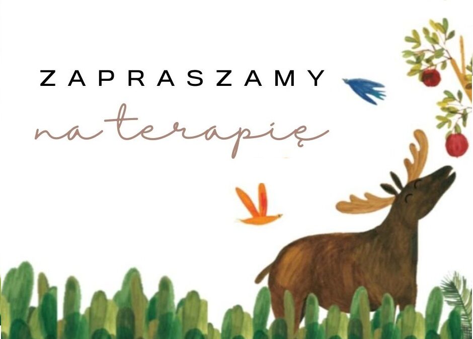 Zapraszamy na zajęcia terapeutyczne prowadzone od września 2024
